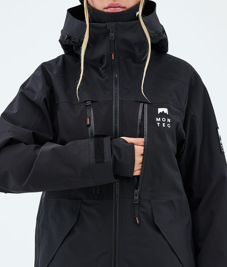 Montec Sentinel W Snowboardjacke Damen Black, Image 8 of 9