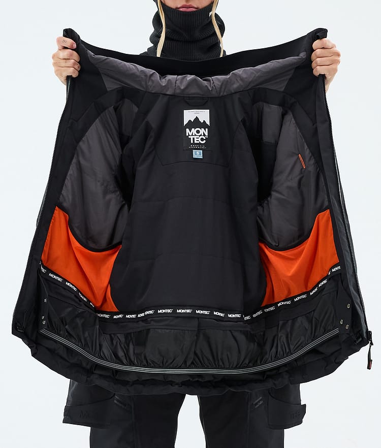 Montec Sentinel W Snowboardjacke Damen Black, Image 9 of 9
