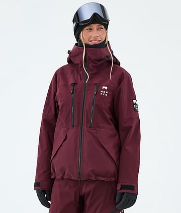 Montec Sentinel W Skijacke Burgundy