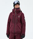 Montec Sentinel W Skijacke Damen Burgundy