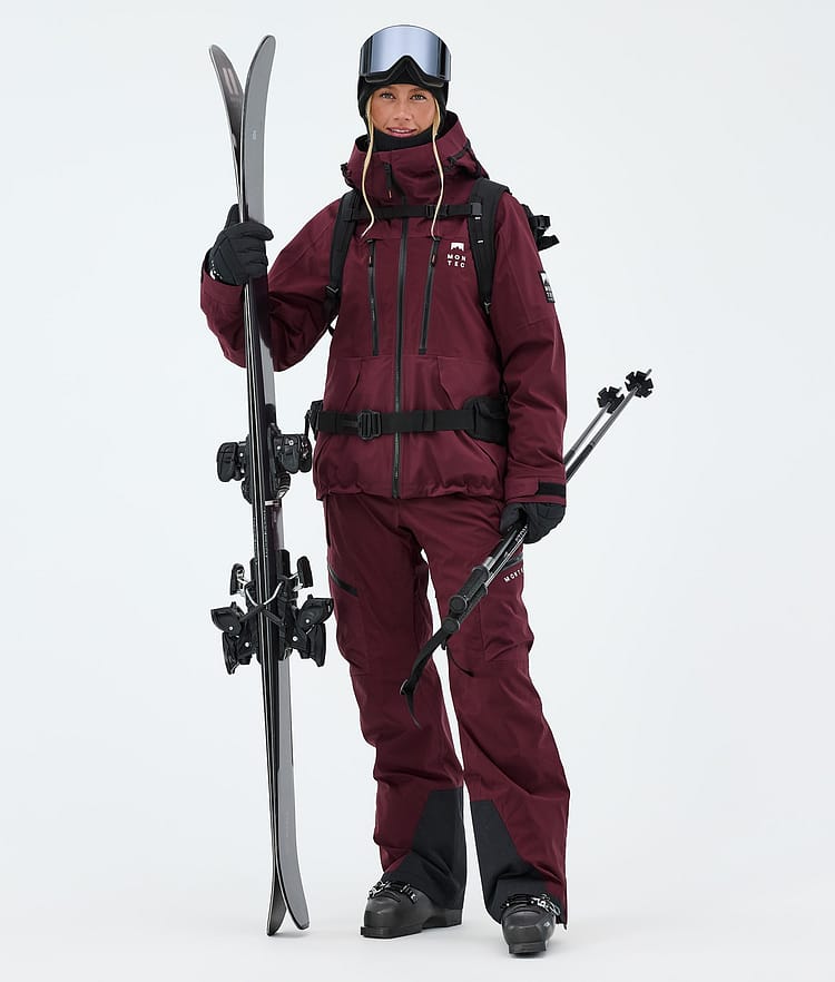 Montec Sentinel W Skijacke Damen Burgundy, Image 2 of 9