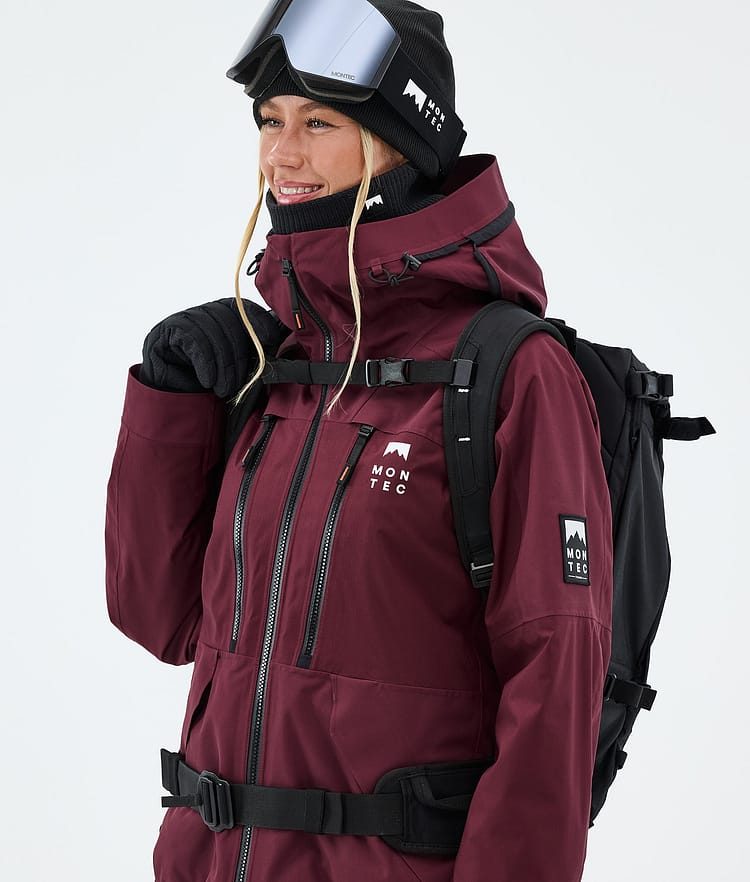 Montec Sentinel W Skijacke Damen Burgundy, Image 4 of 9