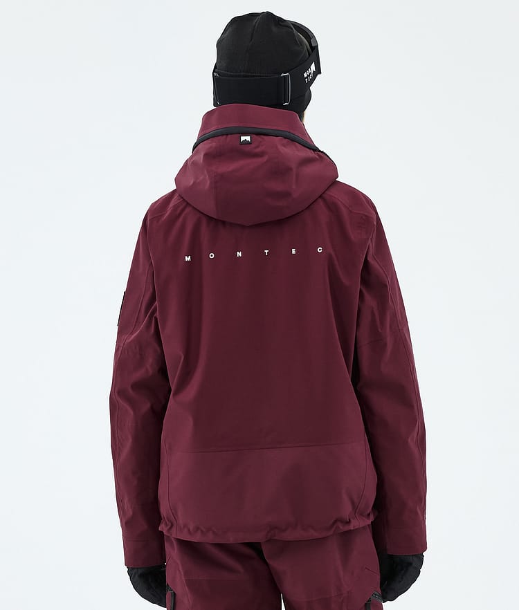 Montec Sentinel W Skijacke Damen Burgundy, Image 6 of 9