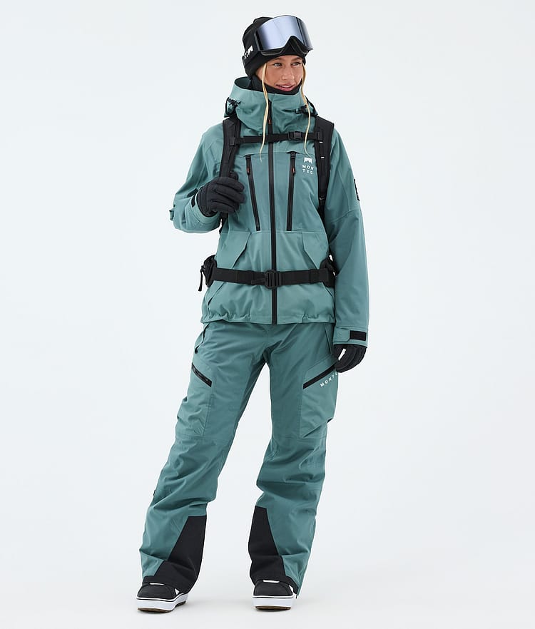 Montec Sentinel W Snowboardjacke Damen Atlantic, Image 2 of 9