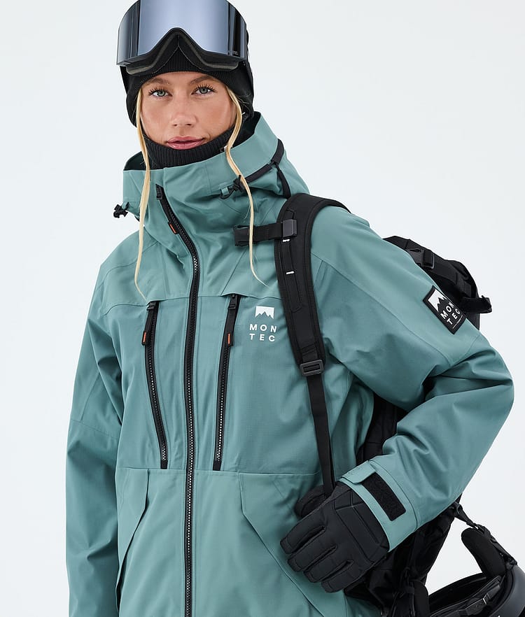 Montec Sentinel W Skijacke Damen Atlantic, Image 4 of 9