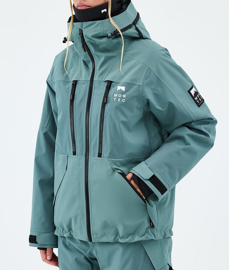 Montec Sentinel W Skijacke Damen Atlantic, Image 7 of 9