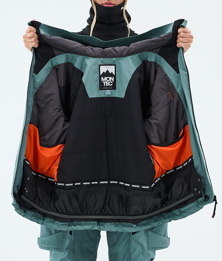 Montec Sentinel W Skijacke Damen Atlantic, Image 9 of 9