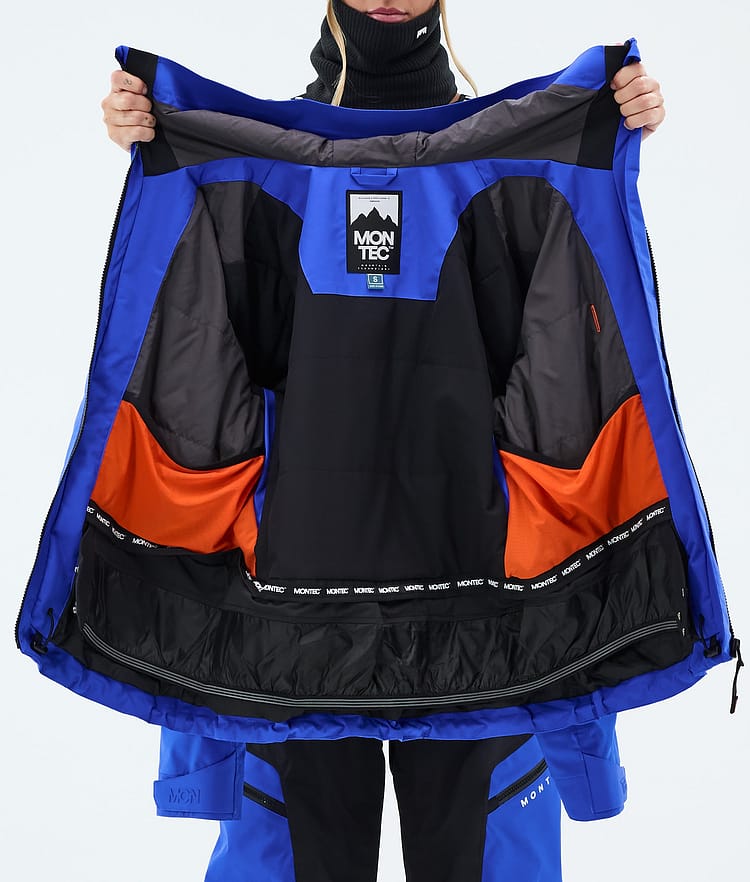 Montec Oracle W Snowboardjacke Damen Cobalt Blue, Image 9 of 9