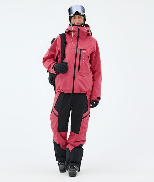 Montec Oracle W Ski Outfit Light Red/Black