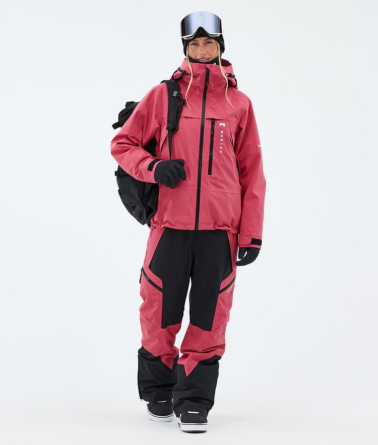 Montec Oracle W Snowboardjacke Damen Light Red, Image 2 of 9