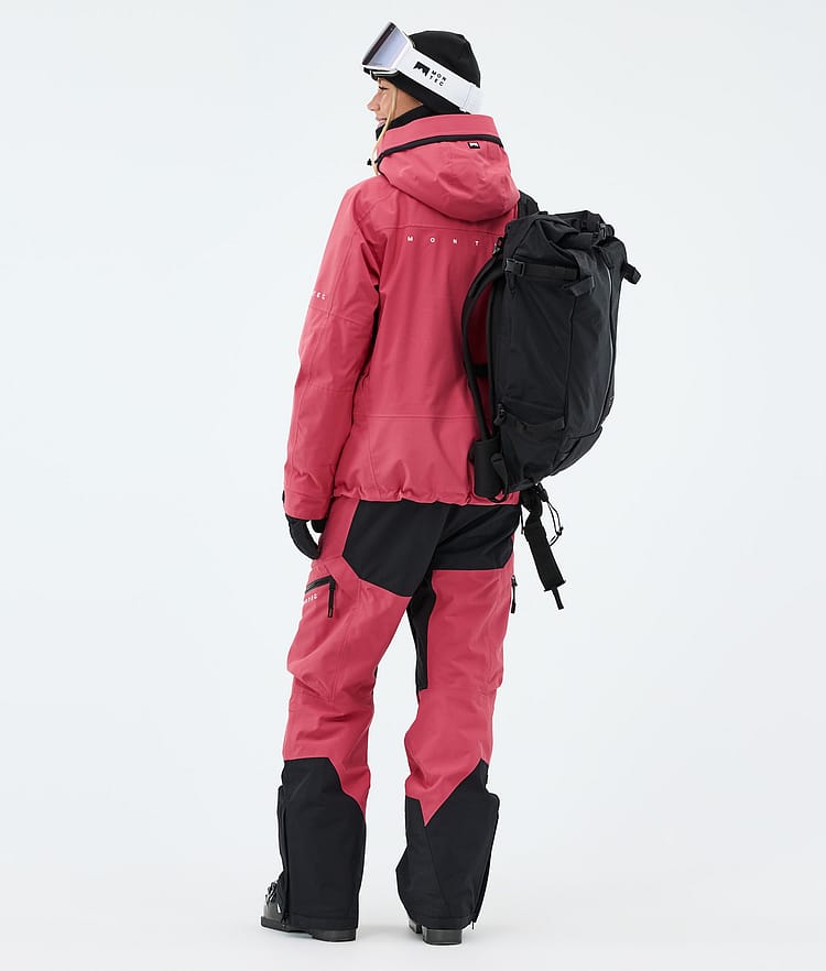 Montec Oracle W Skijacke Damen Light Red, Image 3 of 9