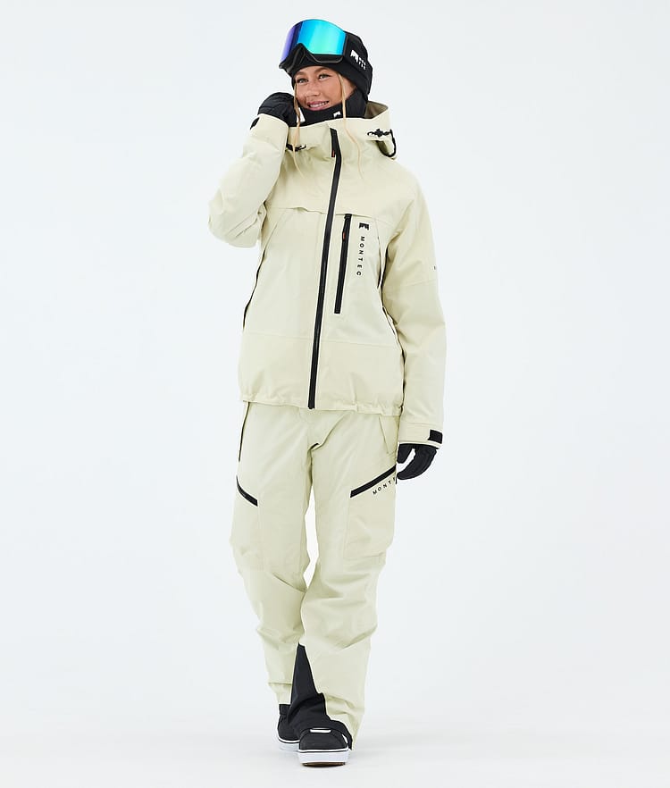Montec Oracle W Snowboardjacke Damen Dirty White, Image 2 of 9
