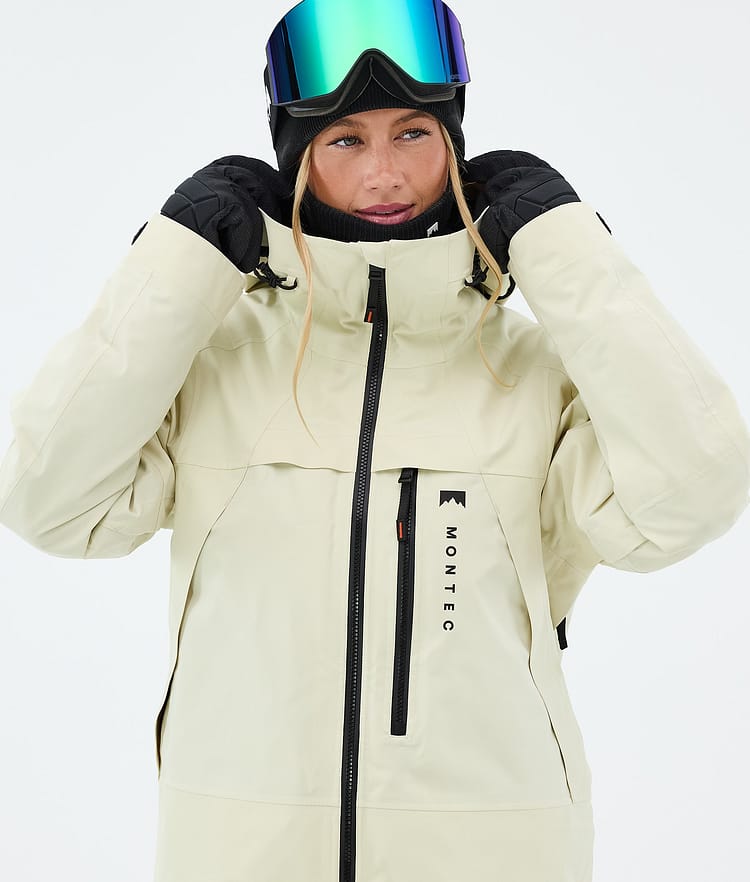 Montec Oracle W Snowboardjacke Damen Dirty White, Image 4 of 9