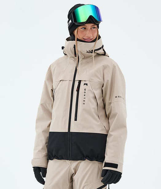 Montec Oracle W Skijacke Damen Sand/Black