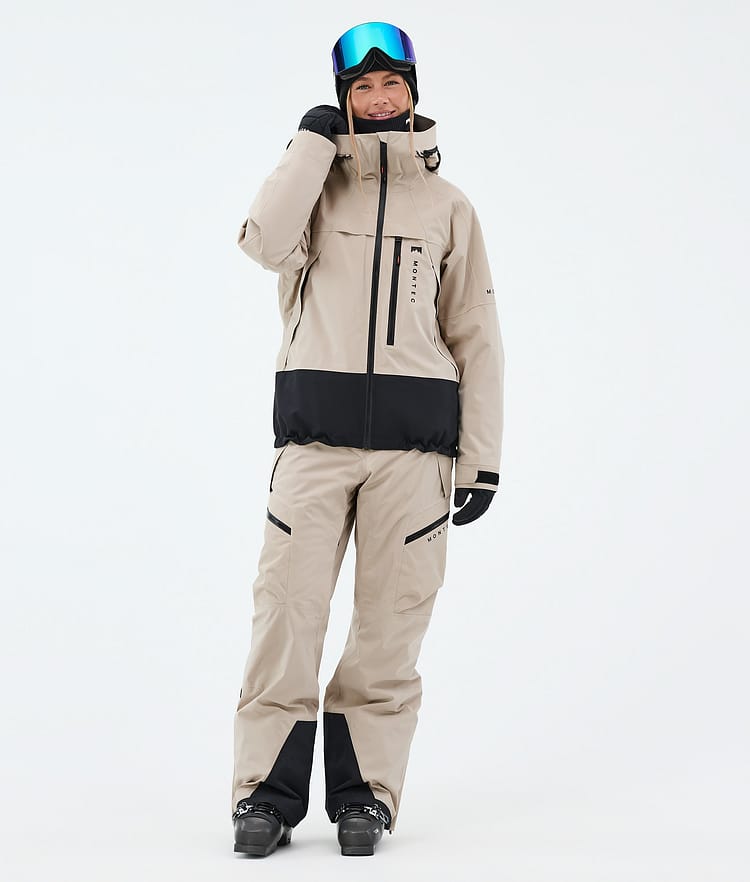 Montec Oracle W Skijacke Damen Sand/Black, Image 2 of 9