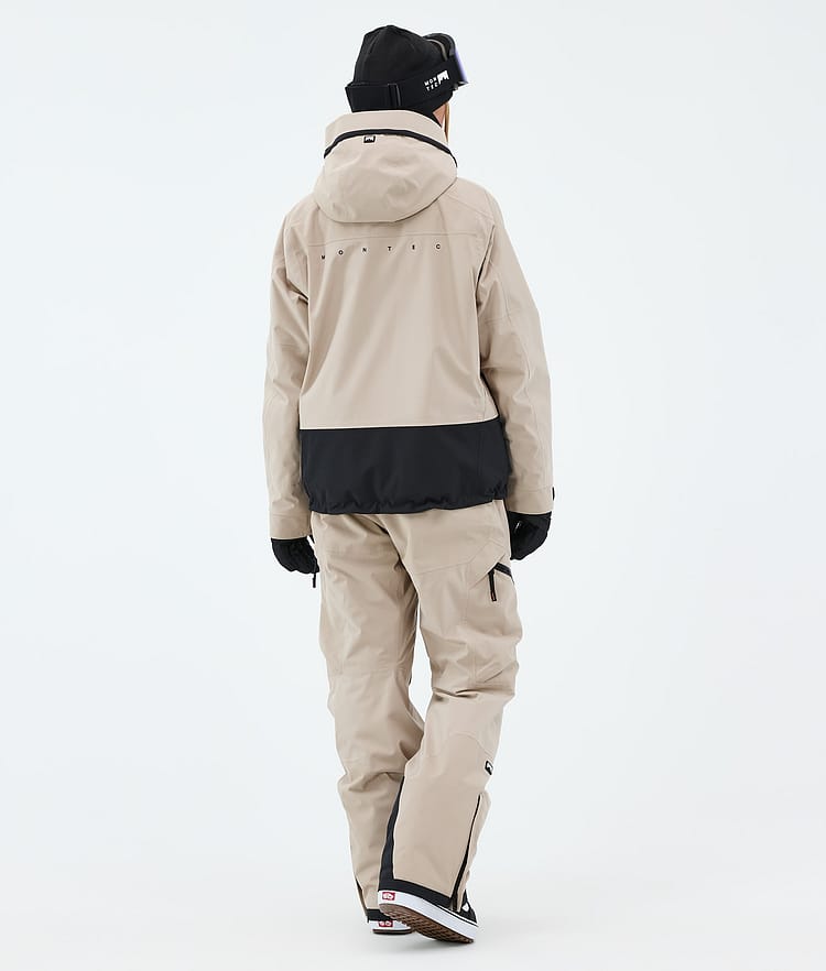 Montec Oracle W Snowboardjacke Damen Sand/Black, Image 3 of 9