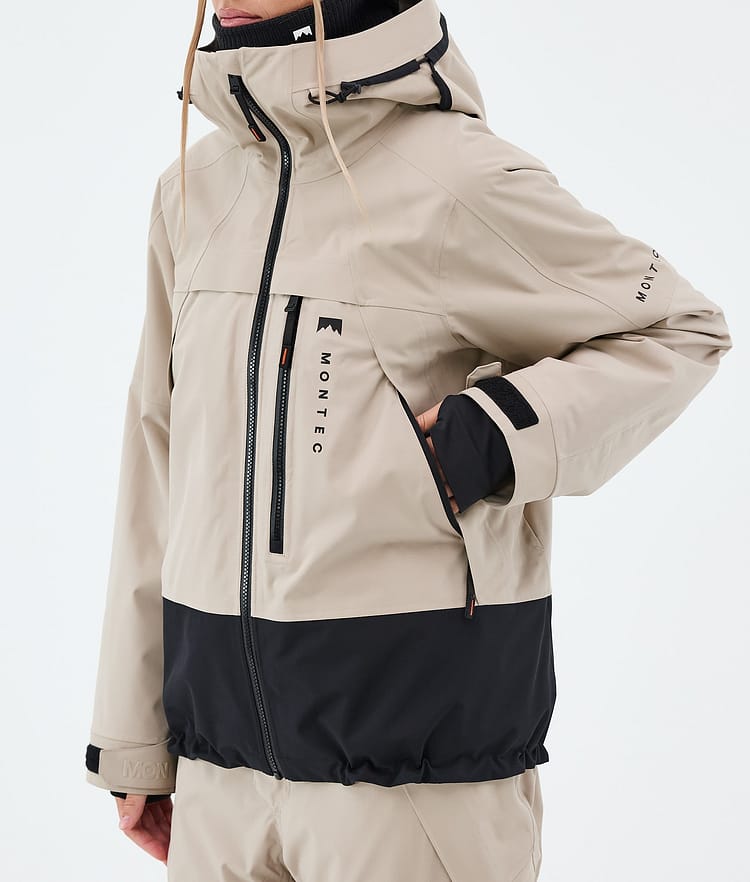 Montec Oracle W Snowboardjacke Damen Sand/Black, Image 7 of 9
