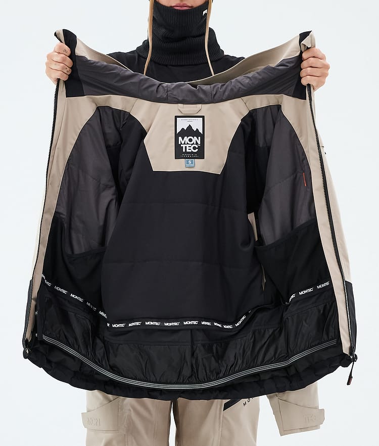 Montec Oracle W Skijacke Damen Sand/Black, Image 9 of 9