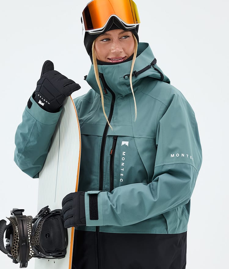 Montec Oracle W Snowboardjacke Damen Atlantic/Black, Image 4 of 9