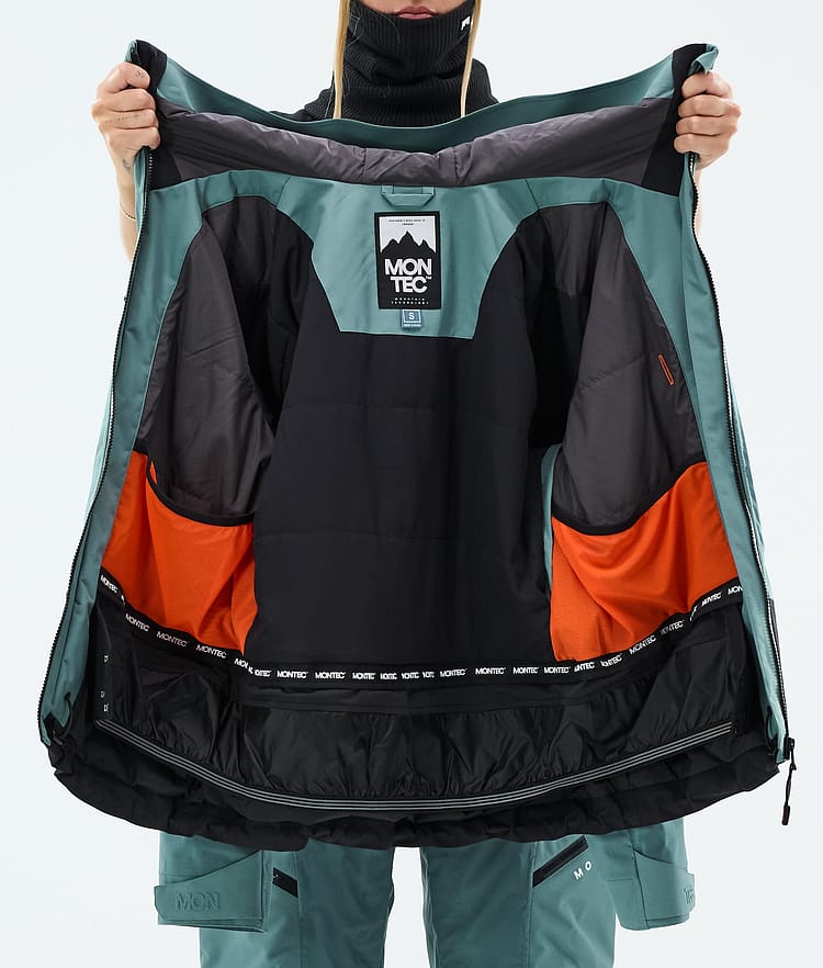 Montec Oracle W Snowboardjacke Damen Atlantic/Black, Image 9 of 9