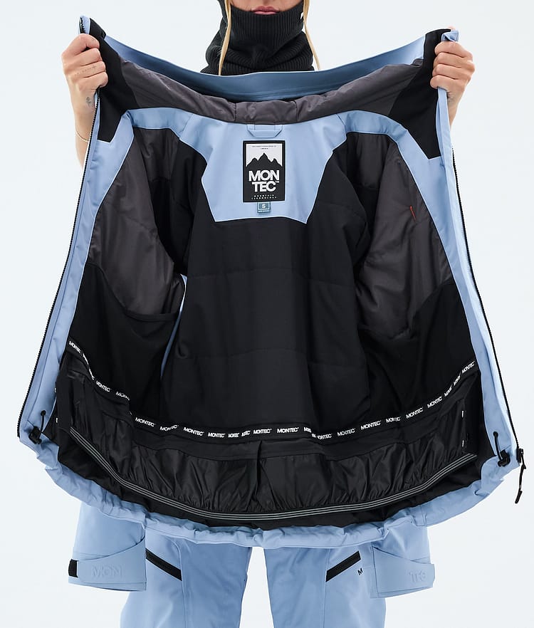 Montec Sentinel W Snowboardjacke Damen Light Blue, Image 9 of 9