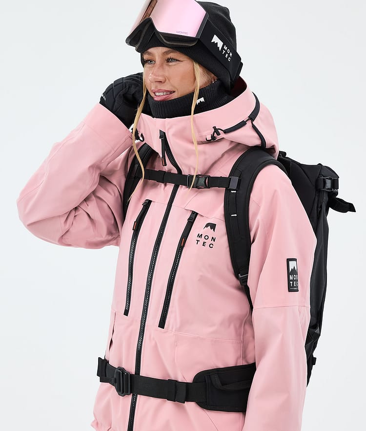 Montec Sentinel W Snowboardjacke Damen Soft Pink, Image 4 of 9