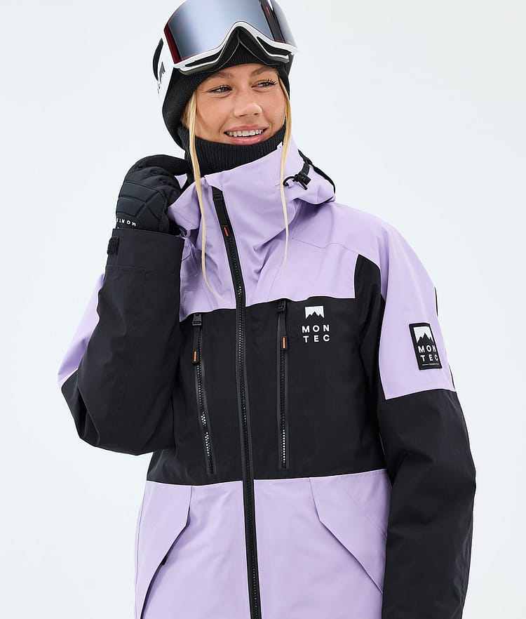 Montec Sentinel W Snowboardjacke Damen Faded Violet/Black, Image 4 of 9