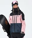 Montec Sentinel W Snowboardjacke Damen Black/Soft Pink/Metal Blue