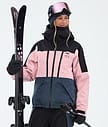 Montec Sentinel W Skijacke Damen Black/Soft Pink/Metal Blue