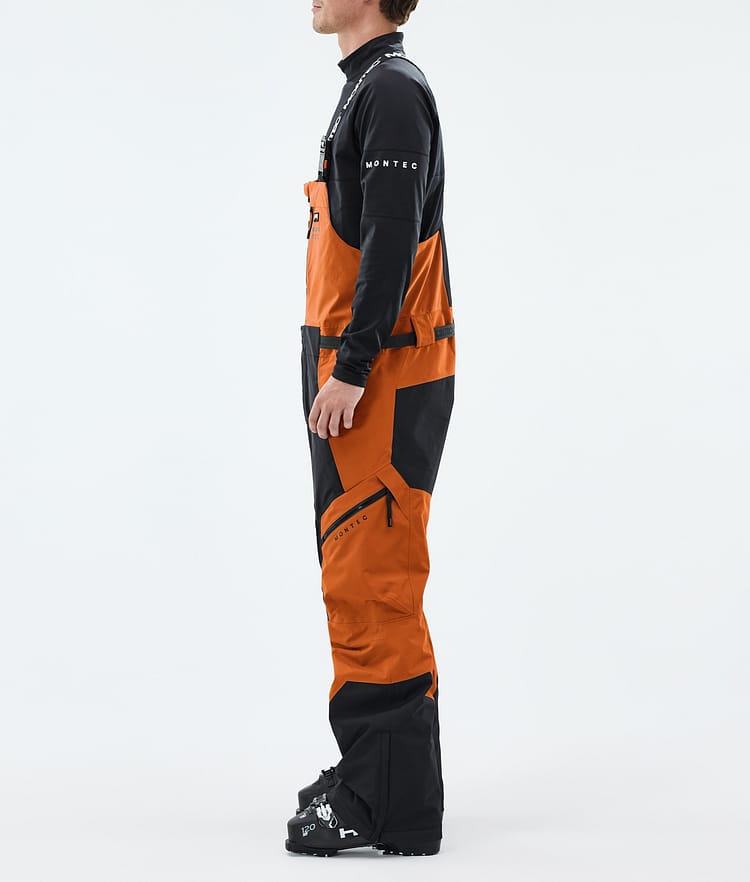 Montec Dozer Skihose Herren Burned Orange/Black, Image 2 of 6