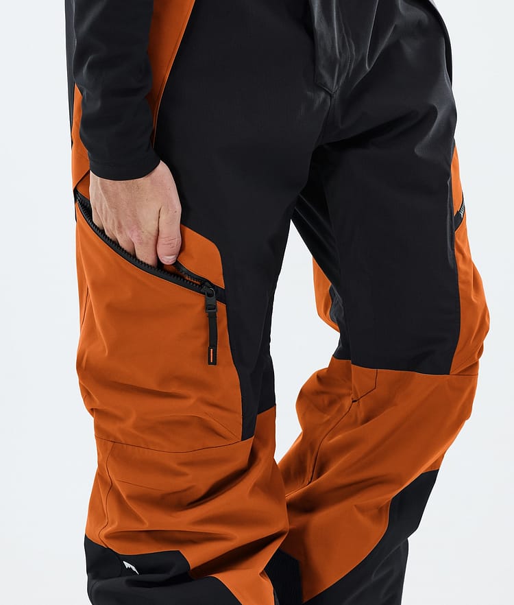Montec Dozer Skihose Herren Burned Orange/Black, Image 6 of 6
