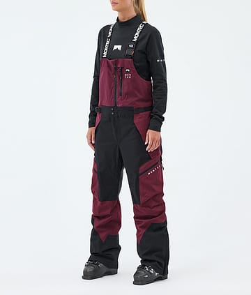Montec Dozer W Skihose Burgundy/Black