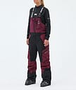 Montec Dozer W Skihose Damen Burgundy/Black