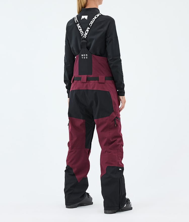 Montec Dozer W Skihose Damen Burgundy/Black, Image 4 of 7