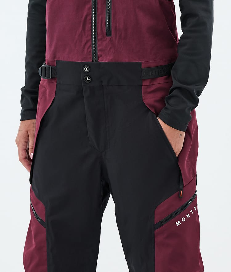 Montec Dozer W Snowboardhose Damen Burgundy/Black, Image 5 of 7