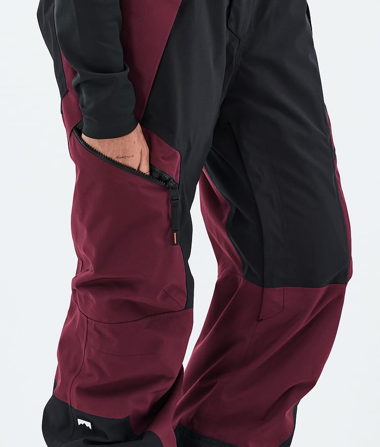Montec Dozer W Skihose Damen Burgundy/Black, Image 7 of 7