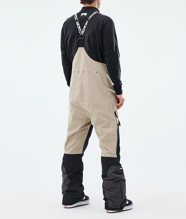 Montec Fawk Snowboardhose Herren Sand/Black/Phantom, Image 3 of 6