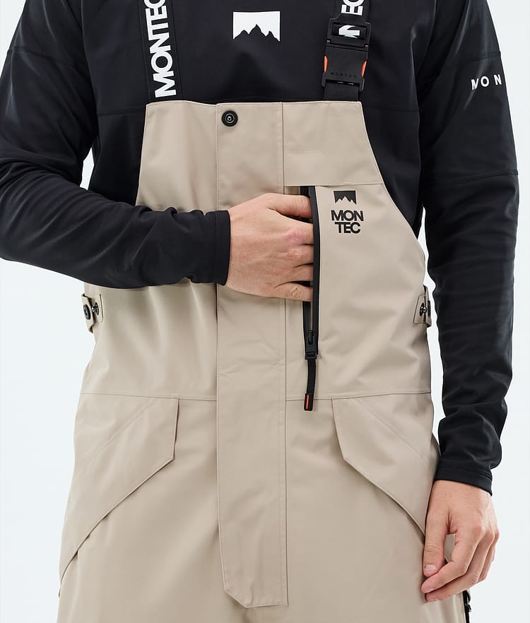 Montec Fawk Snowboardhose Herren Sand/Black/Phantom, Image 5 of 6