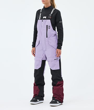 Montec Fawk W Snowboardhose Faded Violet/Black/Burgundy