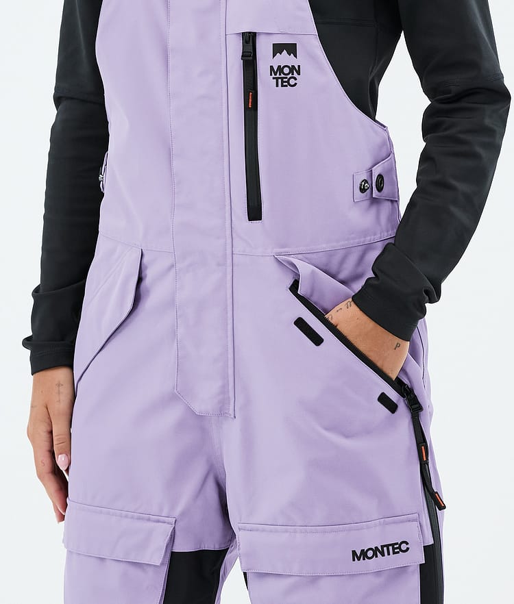 Montec Fawk W Skihose Damen Faded Violet/Black/Burgundy, Bild 5 von 7