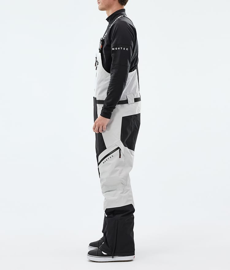 Montec Dozer Snowboardhose Herren Light Grey/Black, Bild 2 von 6
