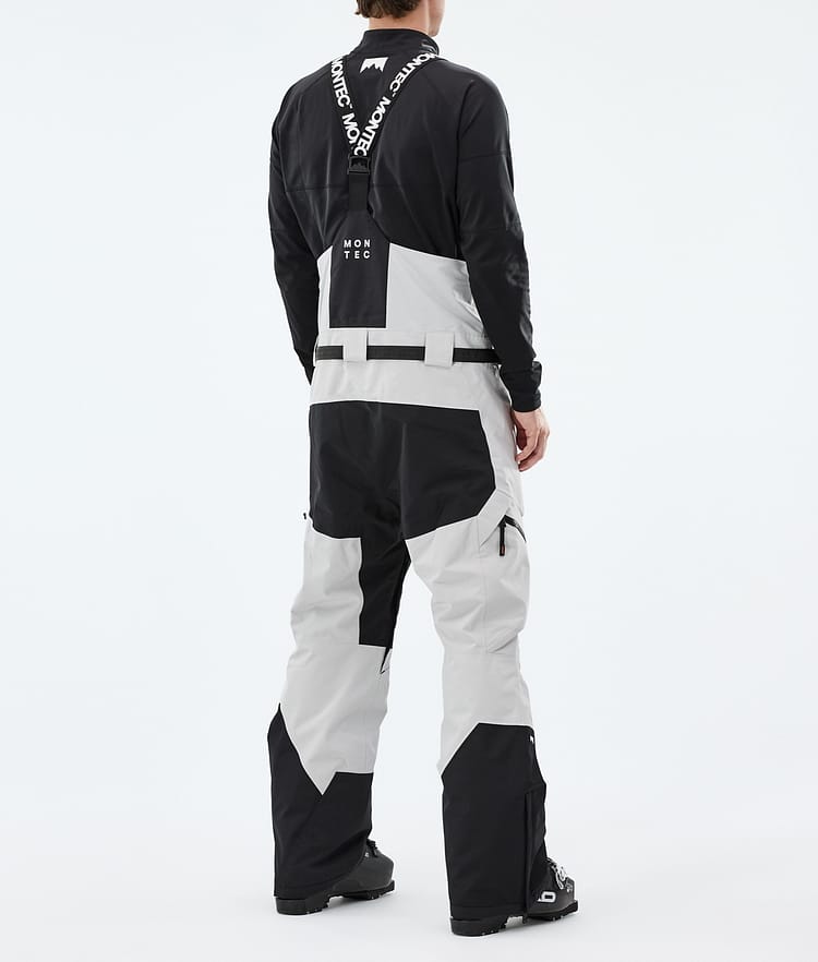 Montec Dozer Skihose Herren Light Grey/Black, Image 3 of 6