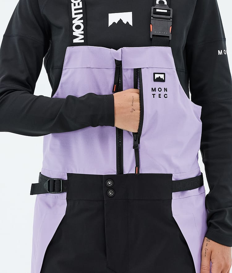 Montec Dozer W Snowboardhose Damen Faded Violet/Black, Image 6 of 7