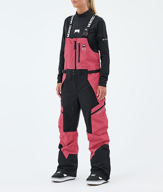 Montec Dozer W Snowboardhose Damen Light Red/Black