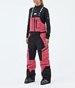 Montec Dozer W Skihose Damen Light Red/Black