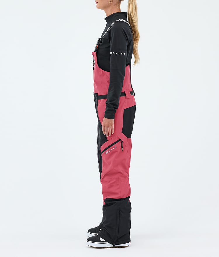 Montec Dozer W Snowboardhose Damen Light Red/Black, Image 3 of 7