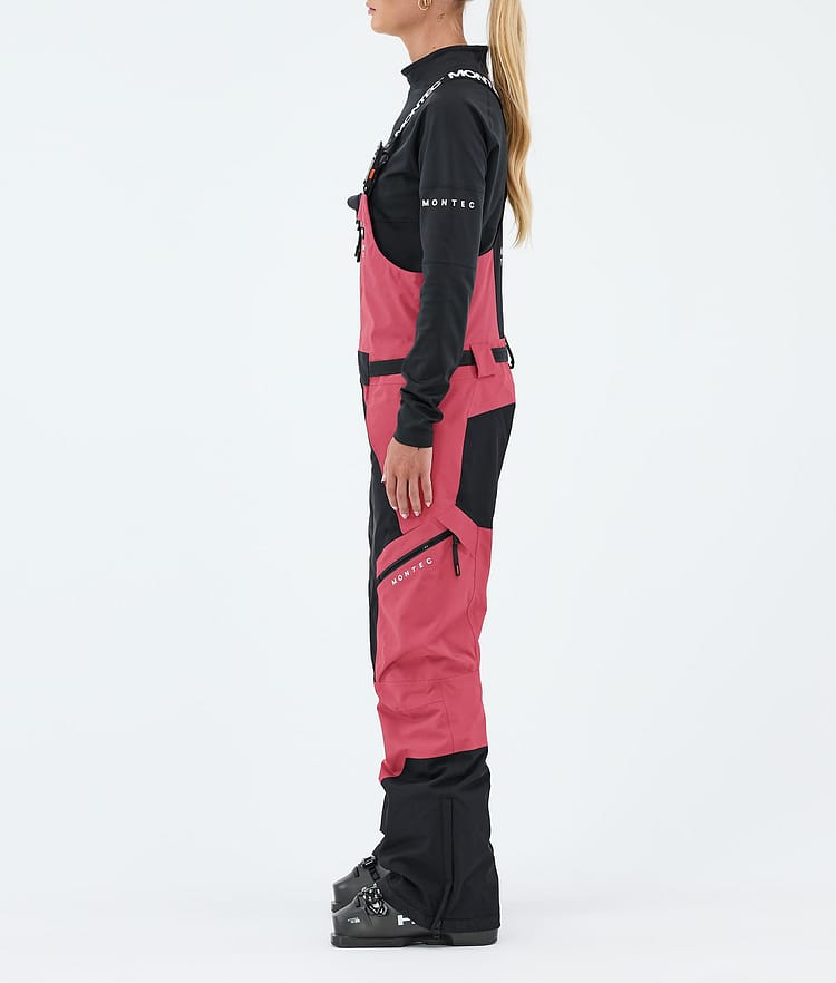 Montec Dozer W Skihose Damen Light Red/Black, Image 3 of 7