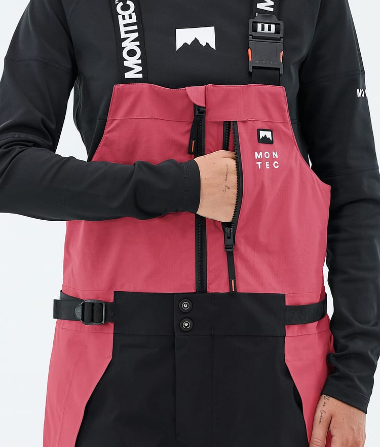 Montec Dozer W Skihose Damen Light Red/Black, Image 6 of 7