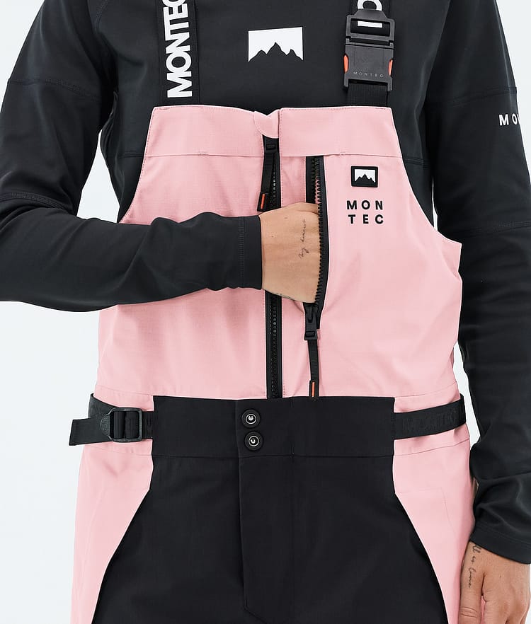 Montec Dozer W Skihose Damen Soft Pink/Black, Image 6 of 7