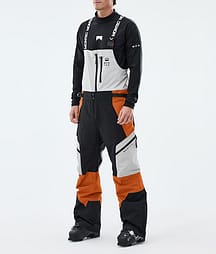 Montec Dozer Skihose Herren Light Grey/Black/Burned Orange